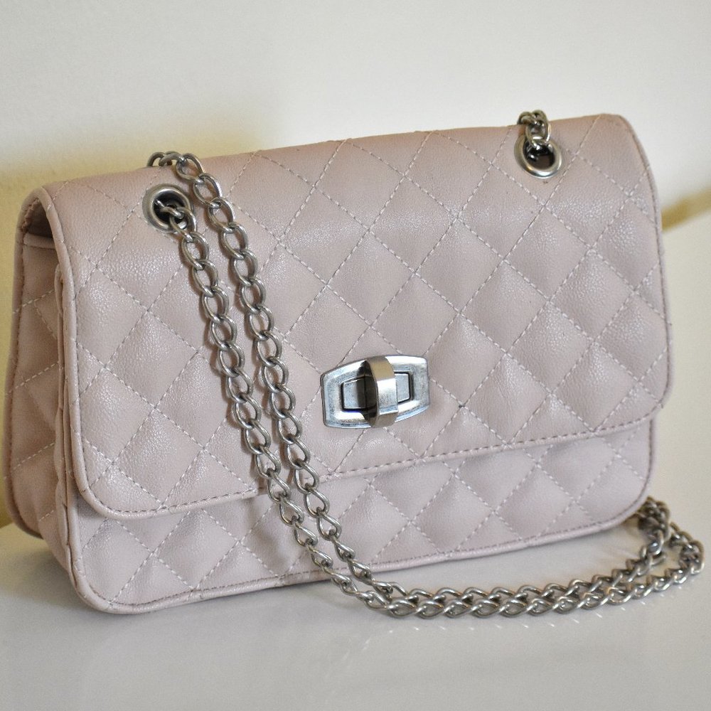 Gently Used EXPRESS Light Pink Crossbody Purse